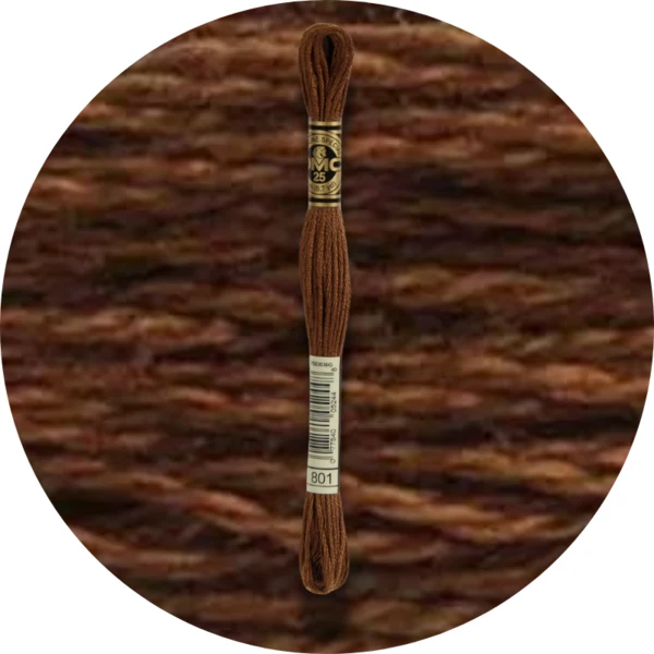 DMC Mouliné Spécial 25 Broderigarn, Ensfarvet, Neutrale nuancer